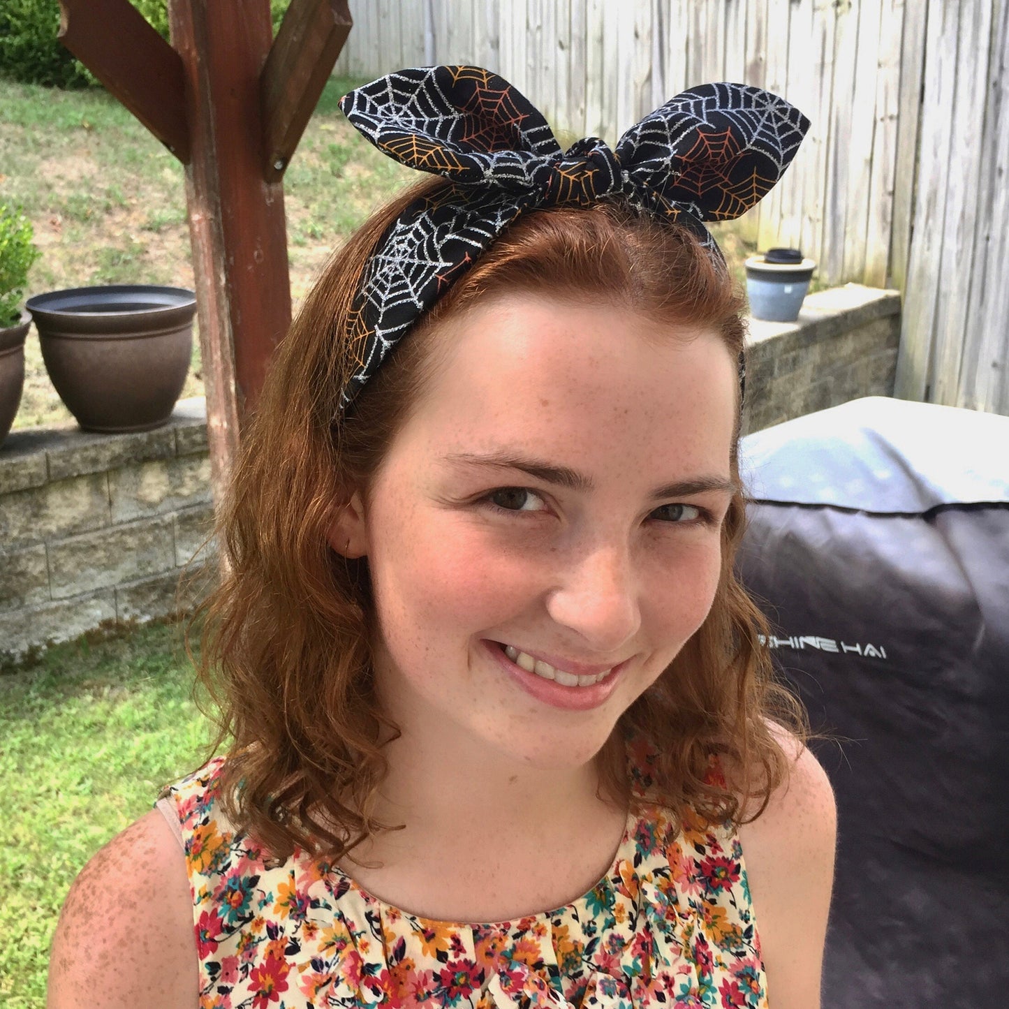 Halloween Big Bow Headband/Scrunchies/Hair Bow Clip Set/Spider Web Hair Tie/All Ages for Her/Halloween Costumes/Hair Accessories/Handmade
