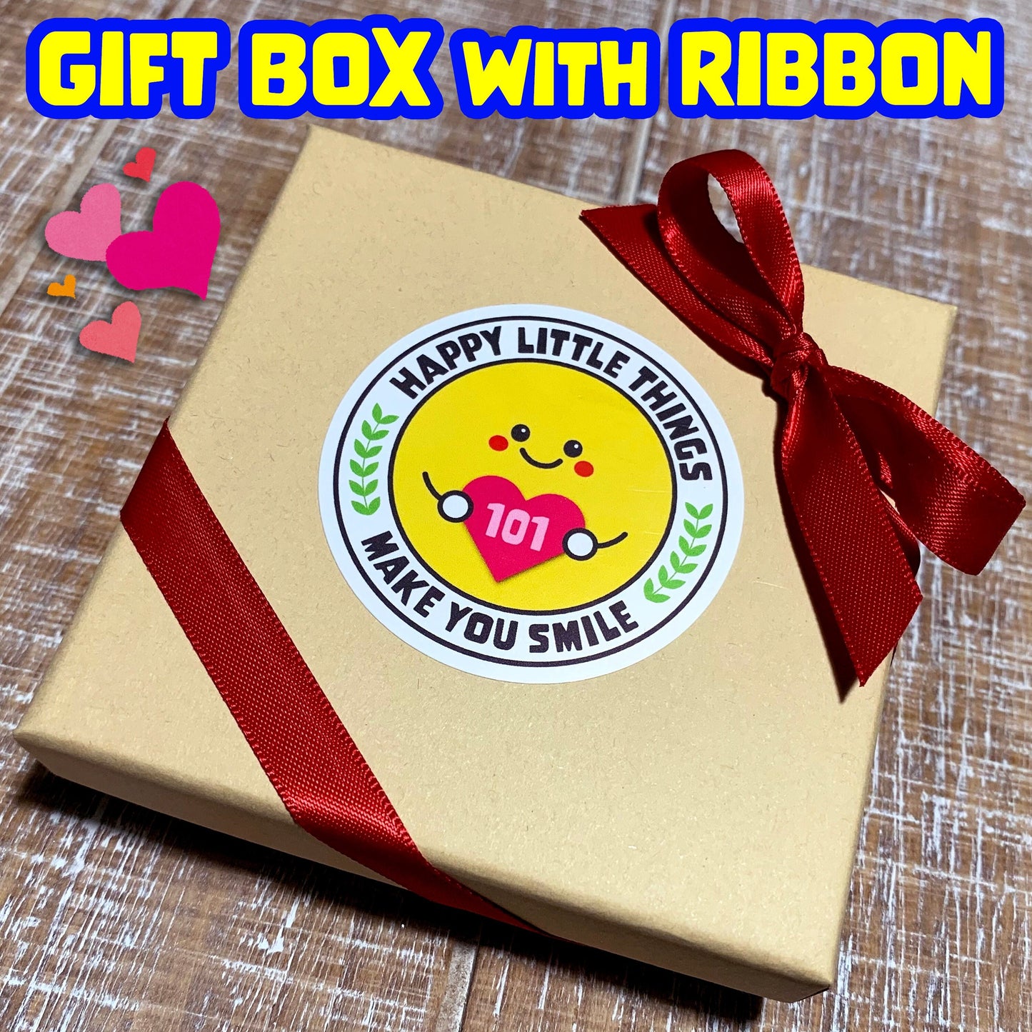 Upgrade 1pc Extra Large Gift Box with Lid/A Gift Ribbon Upgrade with Free Gift Box/Gift Wrap Option