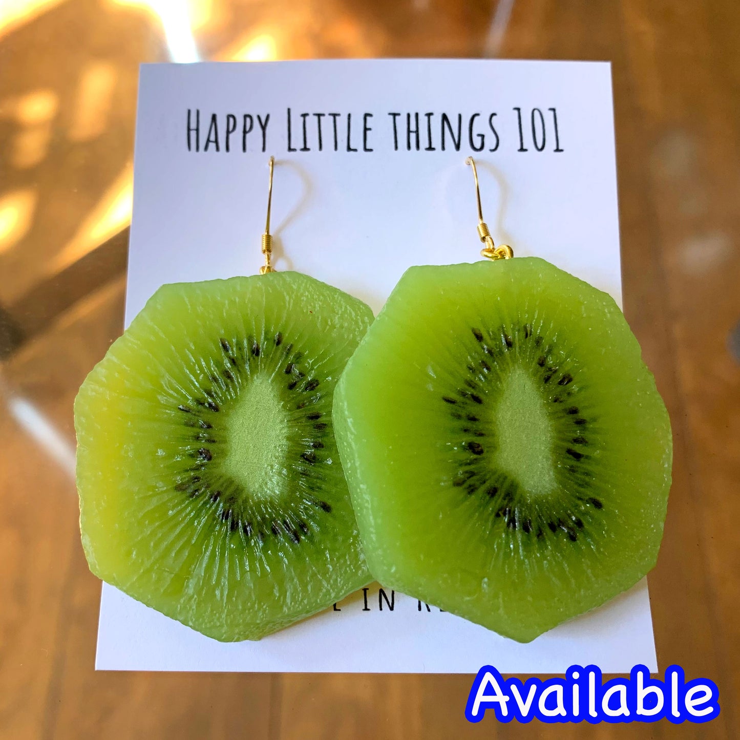 Lemon Slice Earrings/Earrings for Lemonade Stand/Lemon Lover Gift/Fun Earrings/Fruit Themed Party Earrings/18K Gold Plated/Free Gift